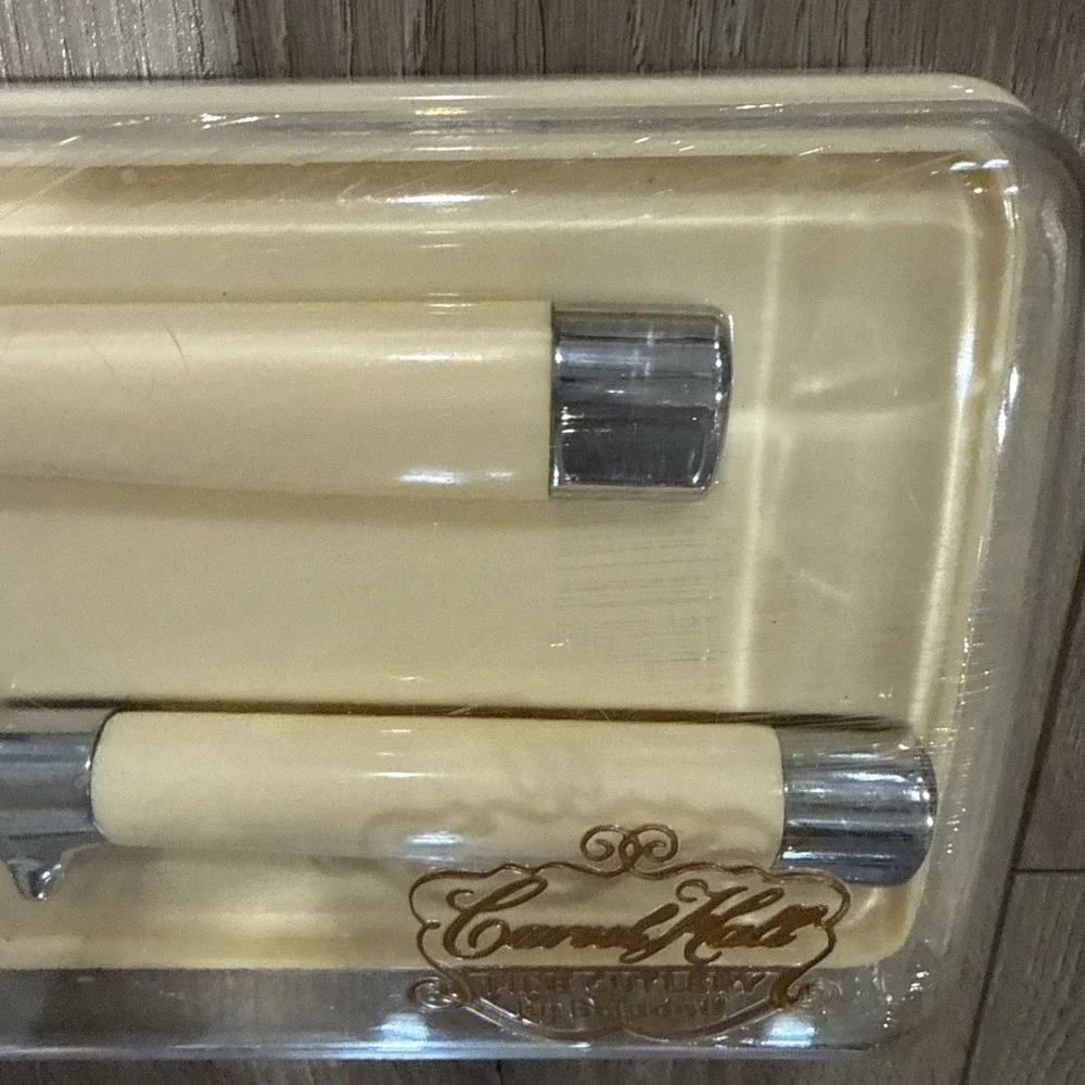 VINTAGE Carvel Hall Stainless Steel Carving Set in‎ Original Box NEW